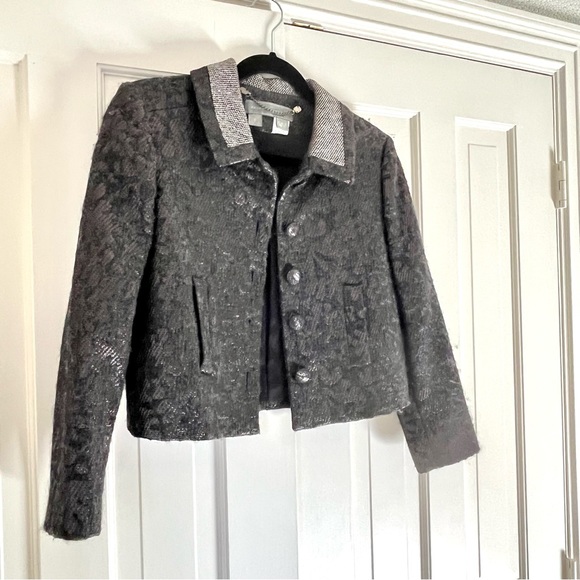Proenza Schouler metallic gray cropped jacket - Picture 5 of 14